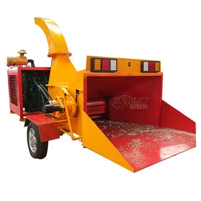 园林树枝粉碎机