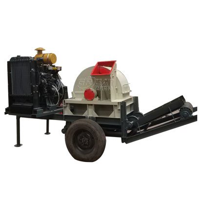 移动式输送带出料木屑机