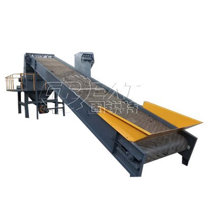 输送带上料秸秆粉碎机