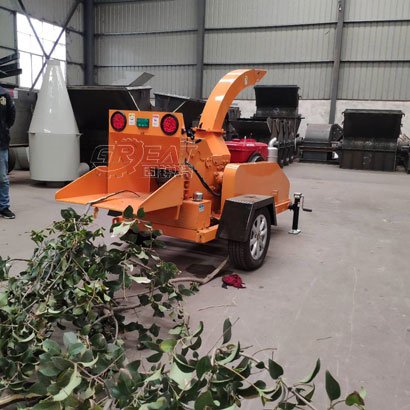 园林树枝粉碎机