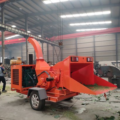 园林树枝粉碎机