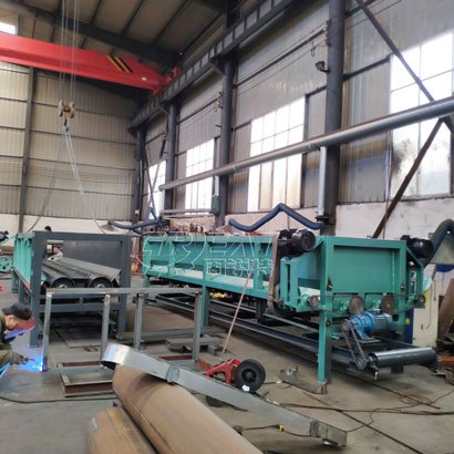 槽式木材剥皮机板边去皮机原木扒皮机