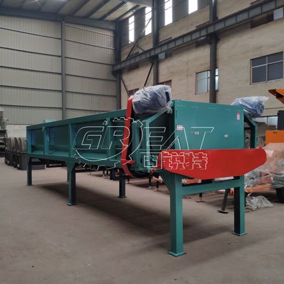 槽式木材剥皮机板边去皮机原木扒皮机