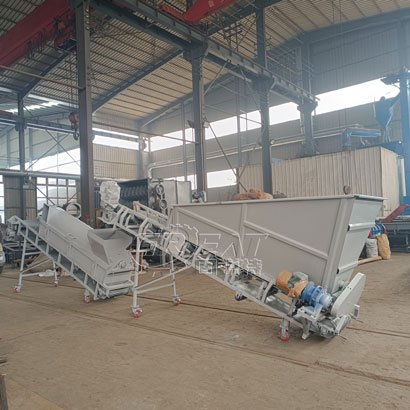 菌袋粉碎分离脱袋机