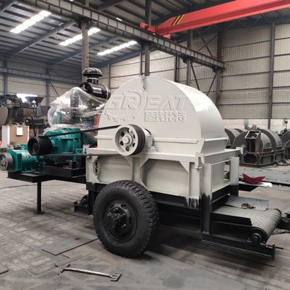 移动式输送带出料木屑机