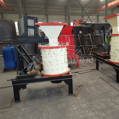 立式玻璃制砂机