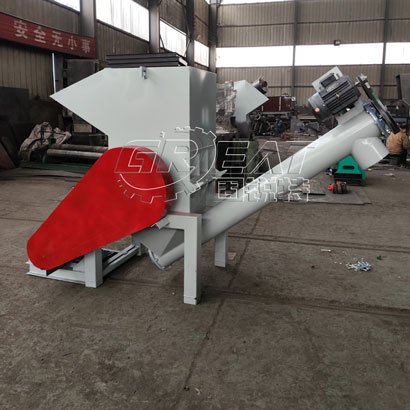 螺旋出料编织袋粉碎机