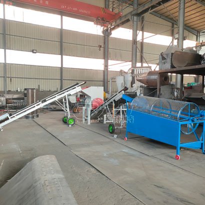 松树皮粉碎筛分生产线 松树皮粉碎筛分生产线