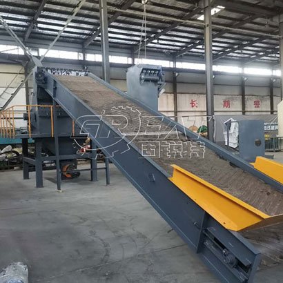 输送带上料秸秆粉碎机