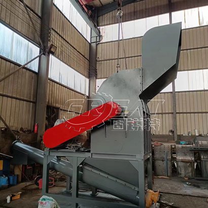 输送带上料秸秆粉碎机