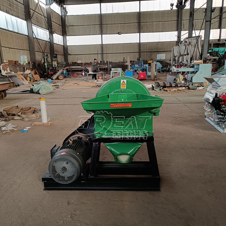 小型秸秆稻草磨粉机