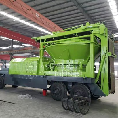 圆盘式稻草秸秆粉碎机