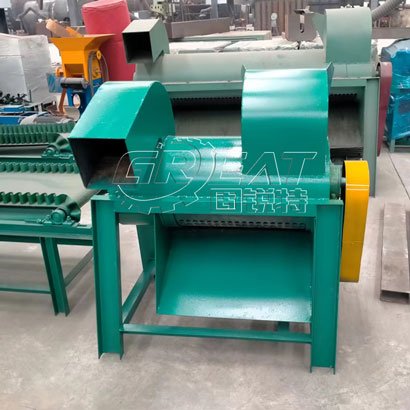 小型过期食品粉碎脱袋机